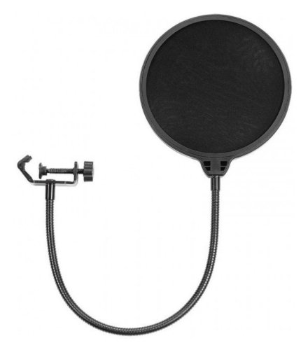 Filtro anti pop para microfono