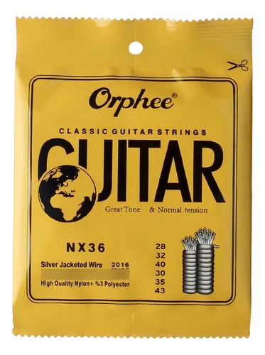 Encordado Orphee NX36 para guitarra criolla