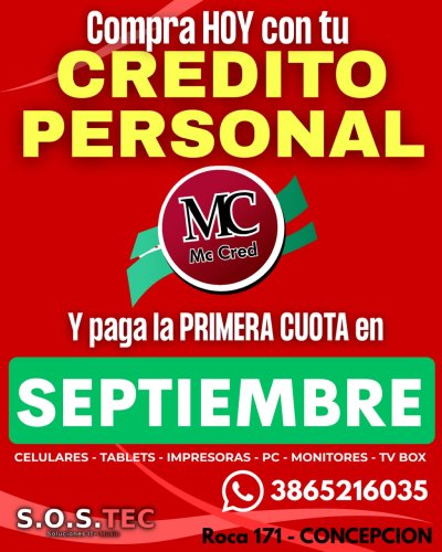 CREDITOS PERSONALES