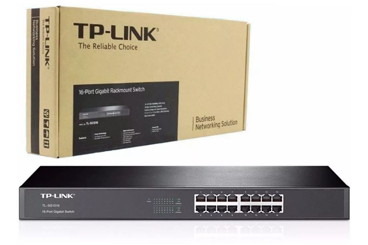 Switch TP-Link TL-SG1016 serie Gigabit